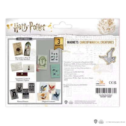 Hűtőmágnes 3 db - Varázslatos lények gondozása - Harry Potter - Image 2