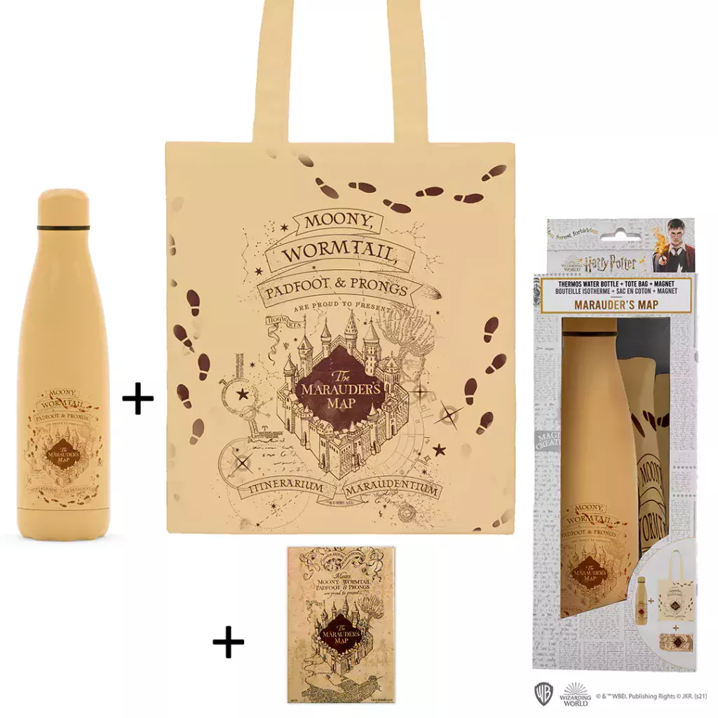 Tekergők térképe 3 db termék egy csomagban - Harry Potter