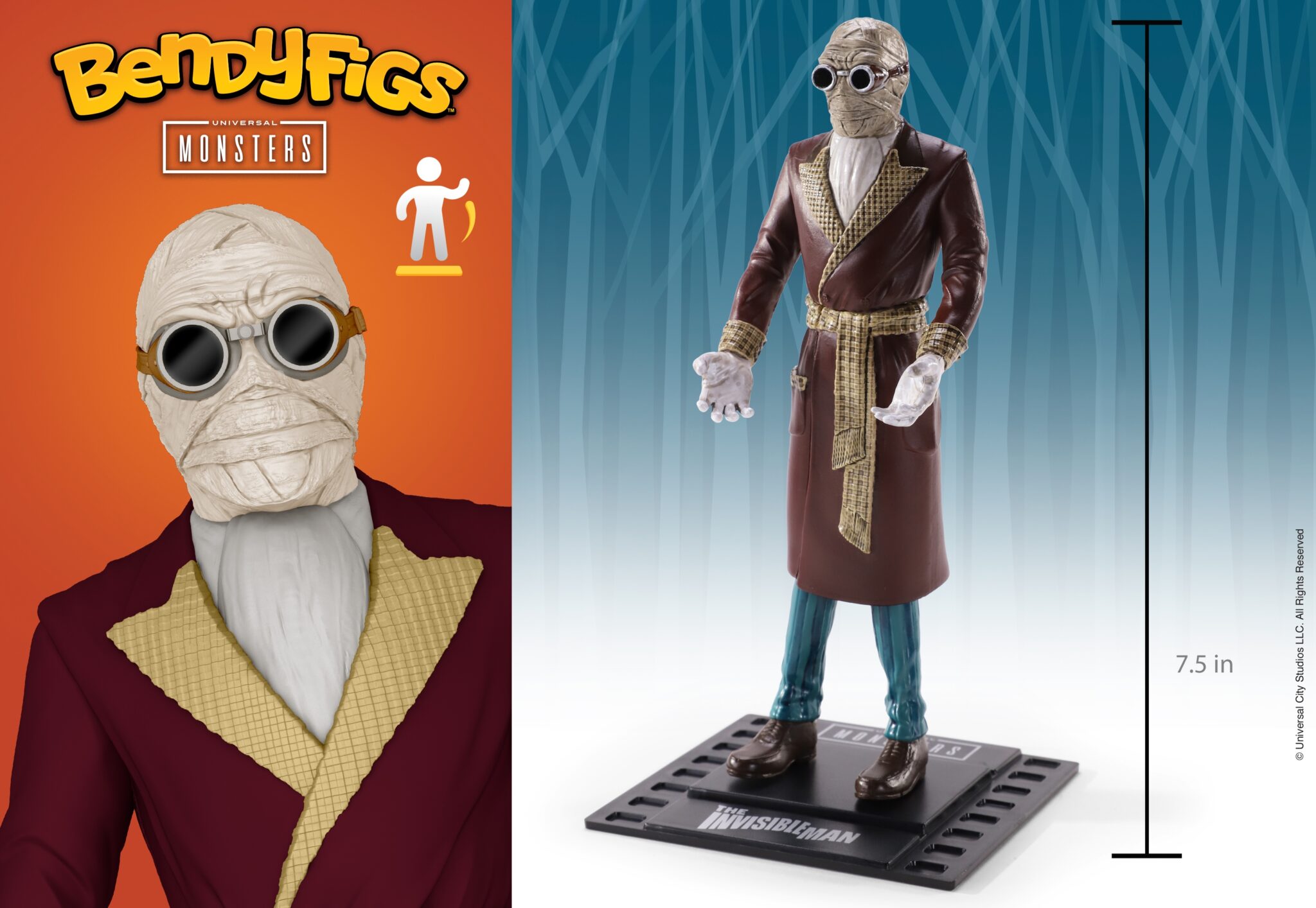 Invisible Man - Bendyfigs