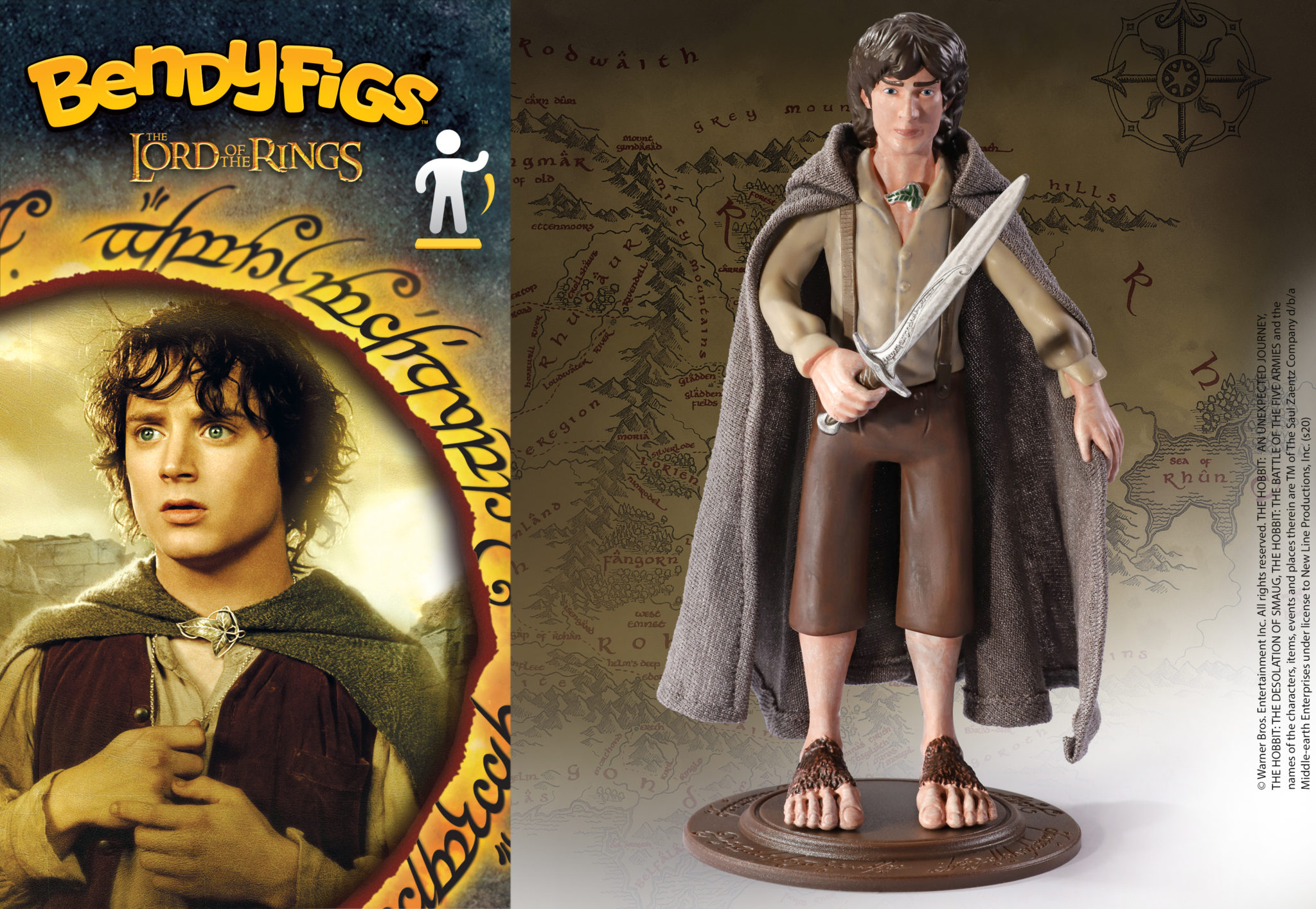 Frodo Baggins figura - Bendyfigs