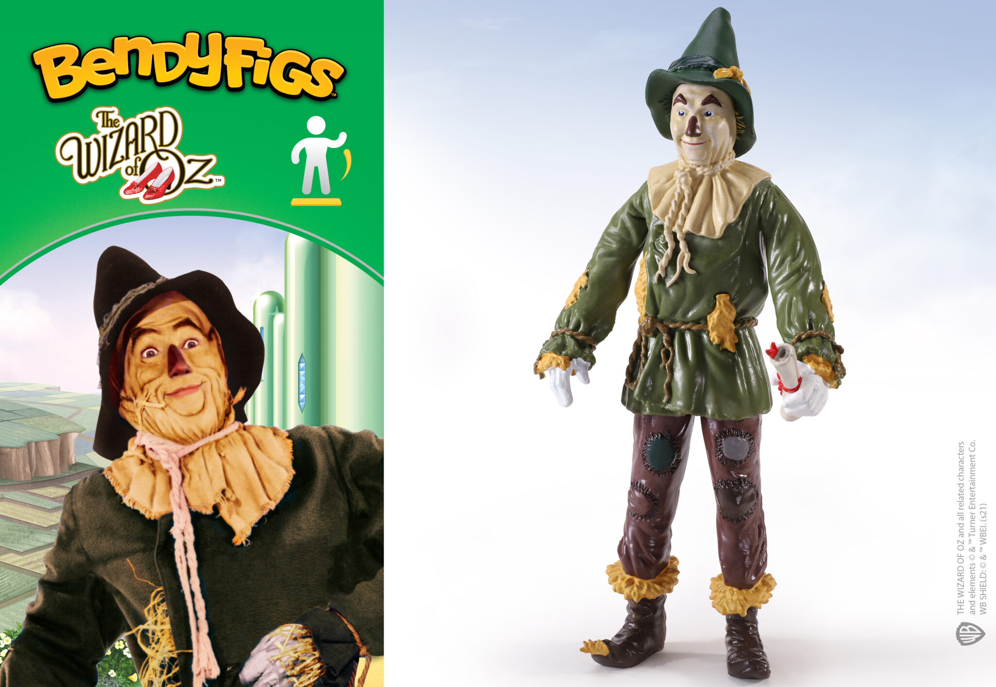 A madárijesztő figura - Bendyfigs