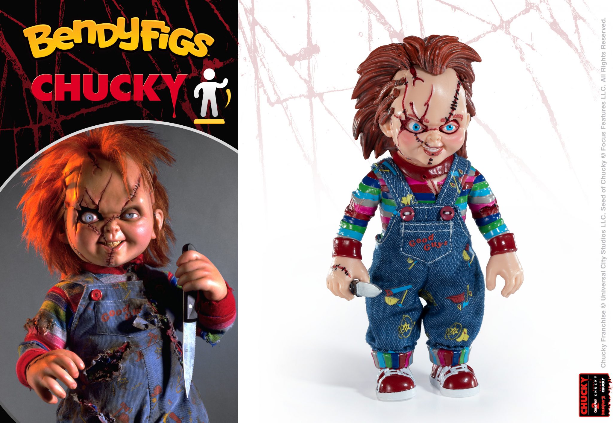 Chucky - Bendyfigs