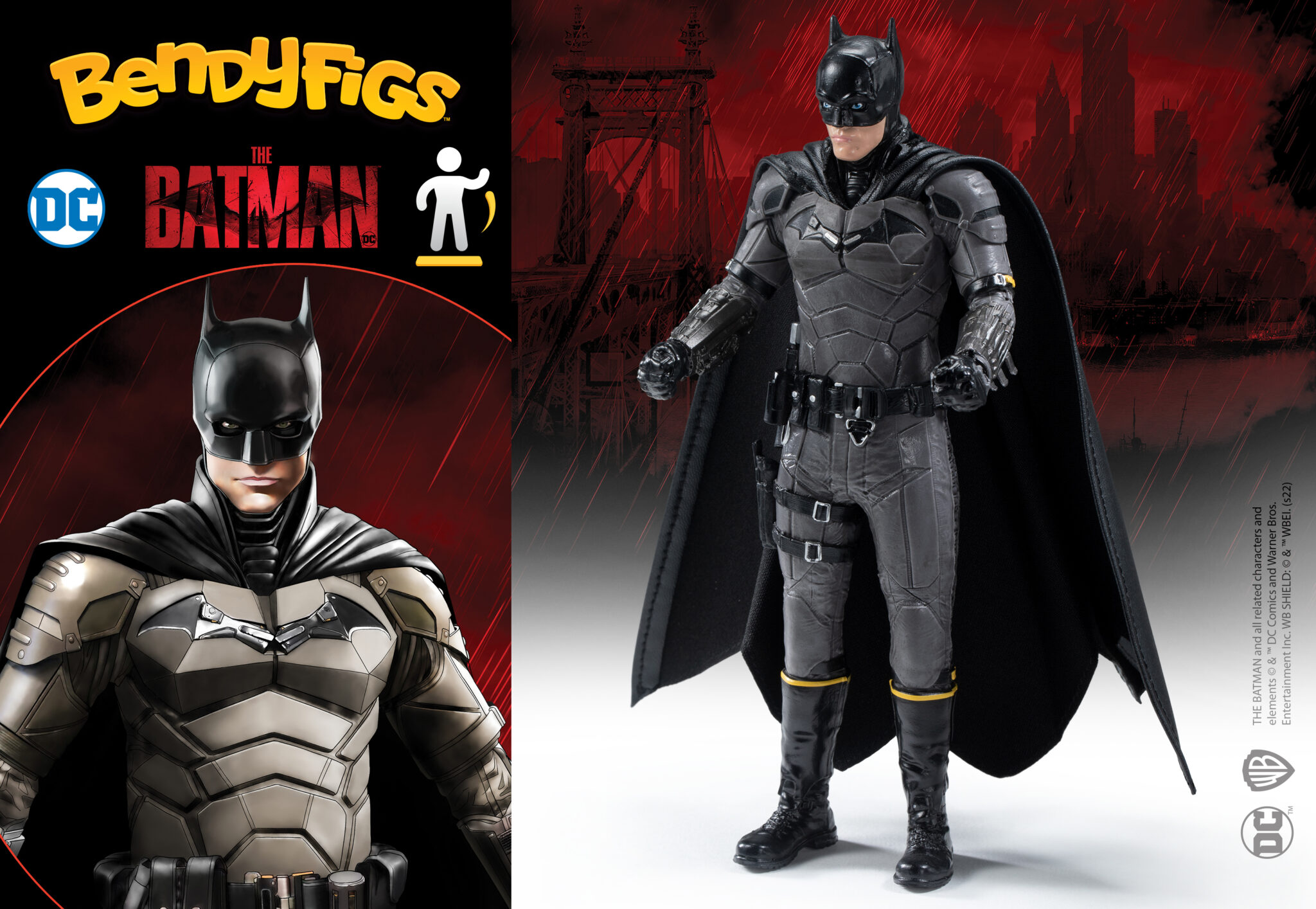 Batman (Filmes) figura - Bendyfigs