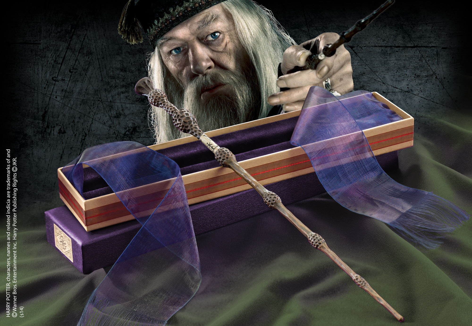 Professzor Dumbledore varázspálcája Ollivanders dobozban - Harry Potter