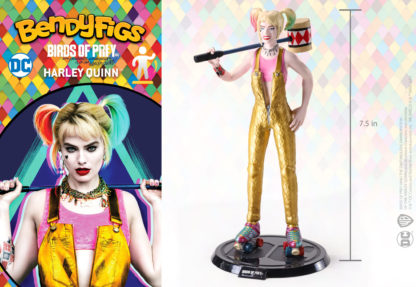 Harley Quinn (Birds of Prey) figura - Bendyfigs