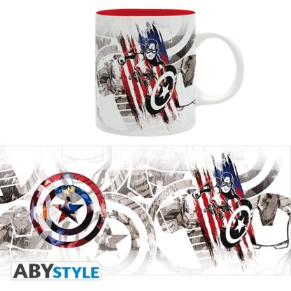 Amerika kapitány 320 ml bögre - Marvel - Image 4