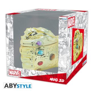 Thanos Végtelen kesztyű 3D 350 ml bögre - Marvel