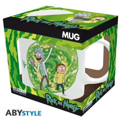 Portál 320 ml bögre - Rick and Morty