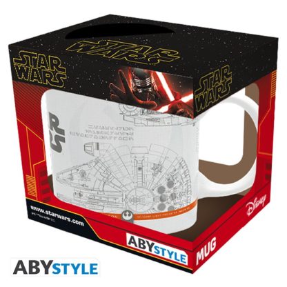 SW9 űrhajók 320 ml bögre - Star Wars