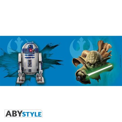 Yoda és R2-D2 320 ml bögre - Star Wars - Image 5