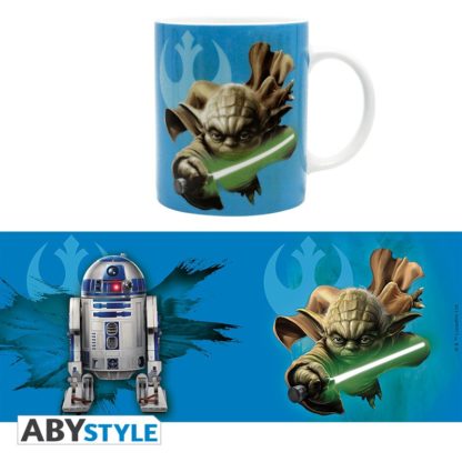 Yoda és R2-D2 320 ml bögre - Star Wars - Image 4