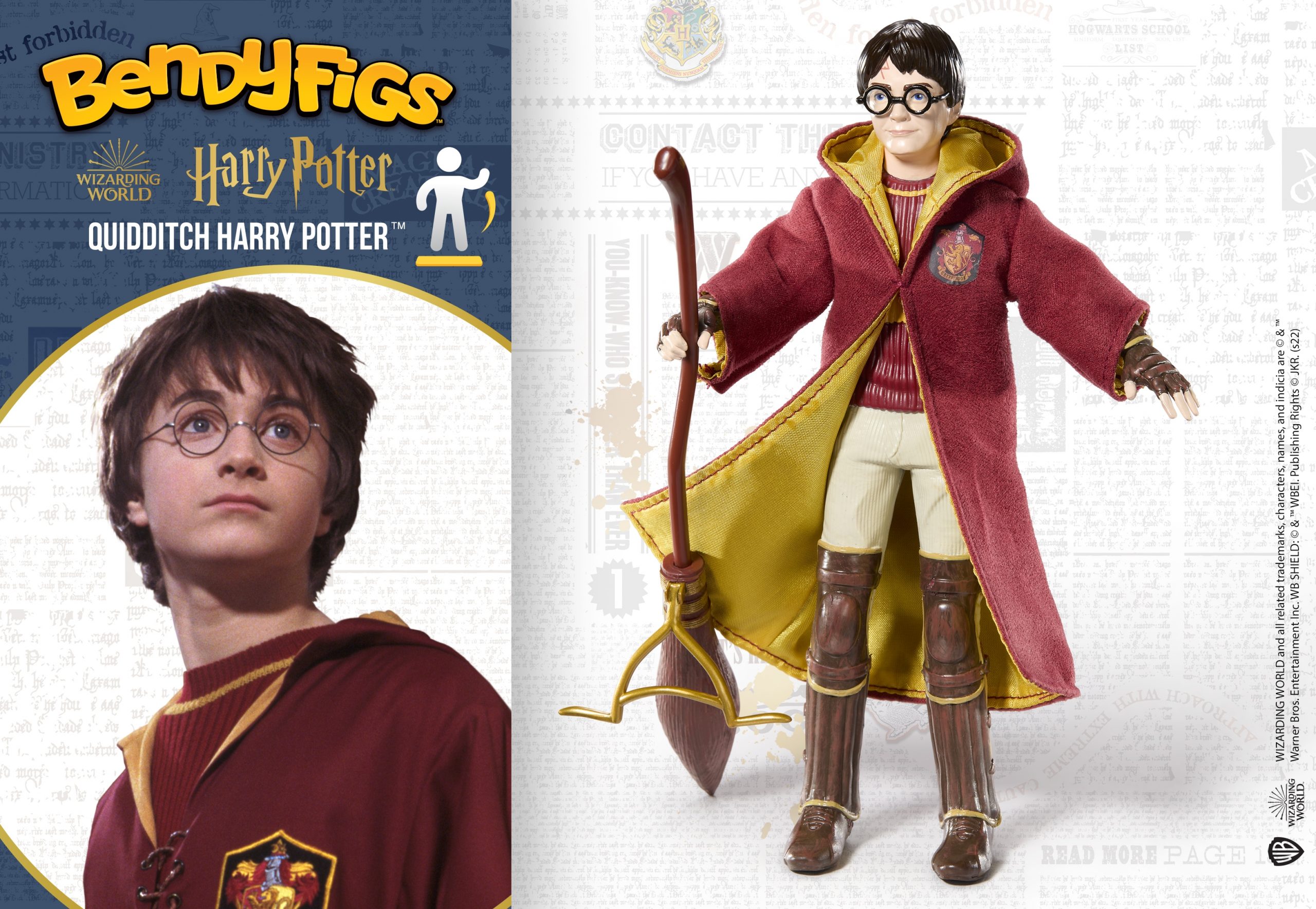 Harry Potter Quidditch figura - Bendyfigs