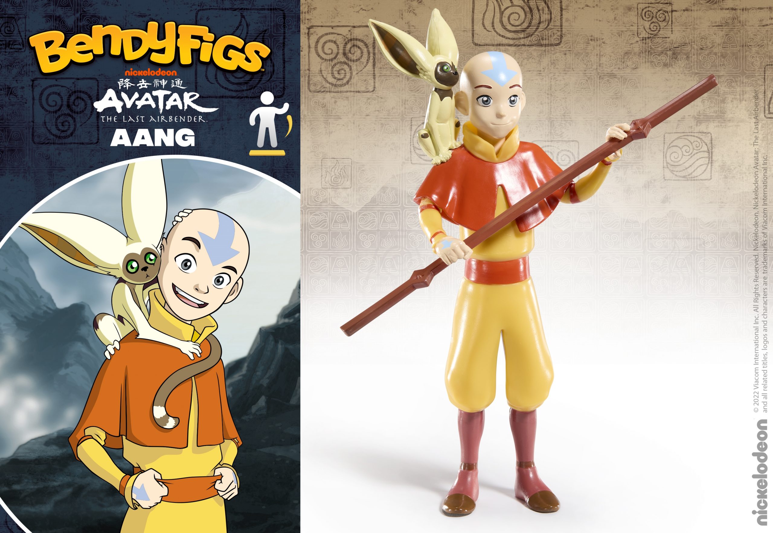 Aang figura - Bendyfigs