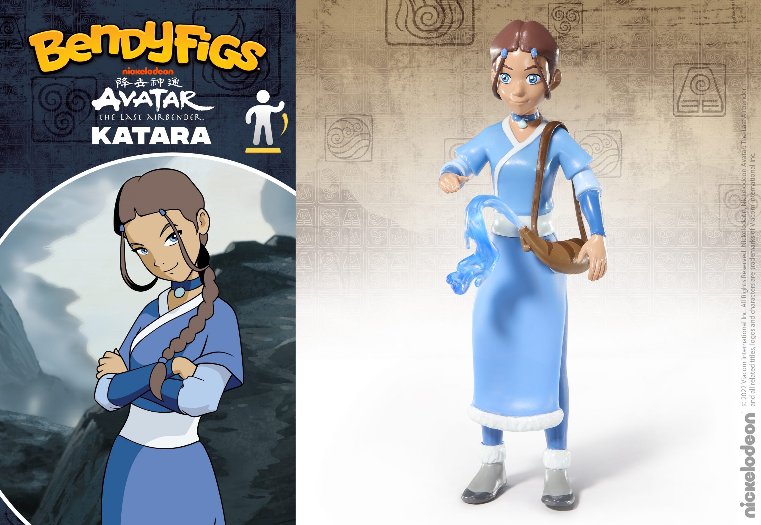 Katara figura - Bendyfigs