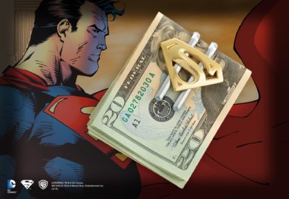 Superman arany színű fém pénzcsipesz - Superman visszatér